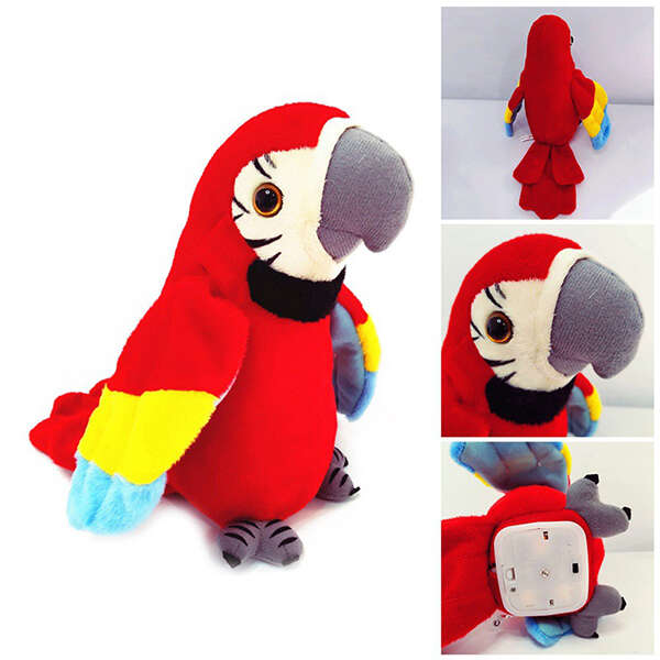 ifundom 1 Set Di Peluche Pappagallo Sulla Spalla Pirata Benda Sull'occhio  Pappagallo Peluche Animale Giocattolo Pirata Pappagallo Spalla Prop Per Le